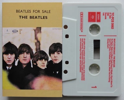 THE BEATLES - FOR SALE (TCPCS3062) EARLY 1980s UK CASSETTE REISSUE RED PRINT - Image 1 of 3