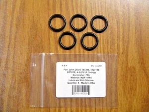 5 Compatible John Deere T57246, 82762R O-rings / R&S 210JD / NBR H4A Material - Picture 1 of 2