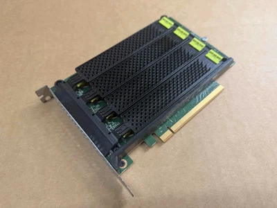 Tarjeta de expansión Wiwynn AVA 4x M.2 NVMe PCIe 3.0 x16 - B48.01201.0011 - 2280/22110 Foto 1 de 4