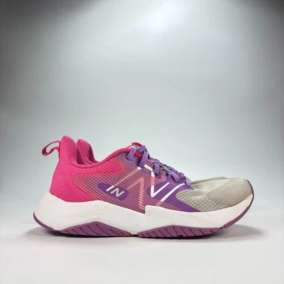 Zapatillas deportivas New Balance Rave Run V2 rosa púrpura zapatos cómodos juveniles talla 6,5 Foto 1 de 4