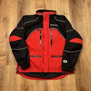 Vintage Pure Polaris Jacke wattiert Herren L 90er Racing ATV Schneemobil Motorrad - Bild 1 von 10