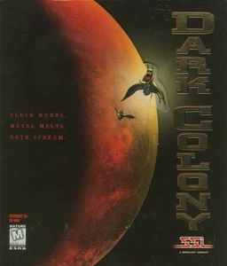 Dark Colony PC, 1997 GameTek Windows 95 CD-ROM solo disco juego de computadora casi como nuevo - Imagen 1 de 2