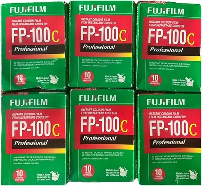 Fujifilm FP-100C ISO 3.5x4.2 in Professional Instant Colour Film - Image 1 of 4