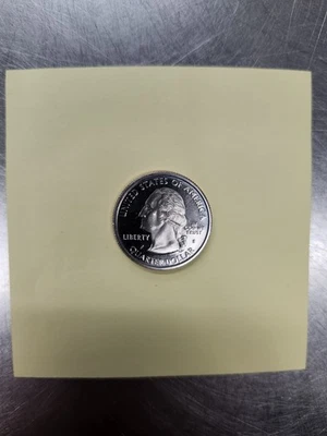 2005-S West Virginia 90% SILVER Deep Cameo "PROOF" State Quarter US Mint Coin - Image 1 of 2