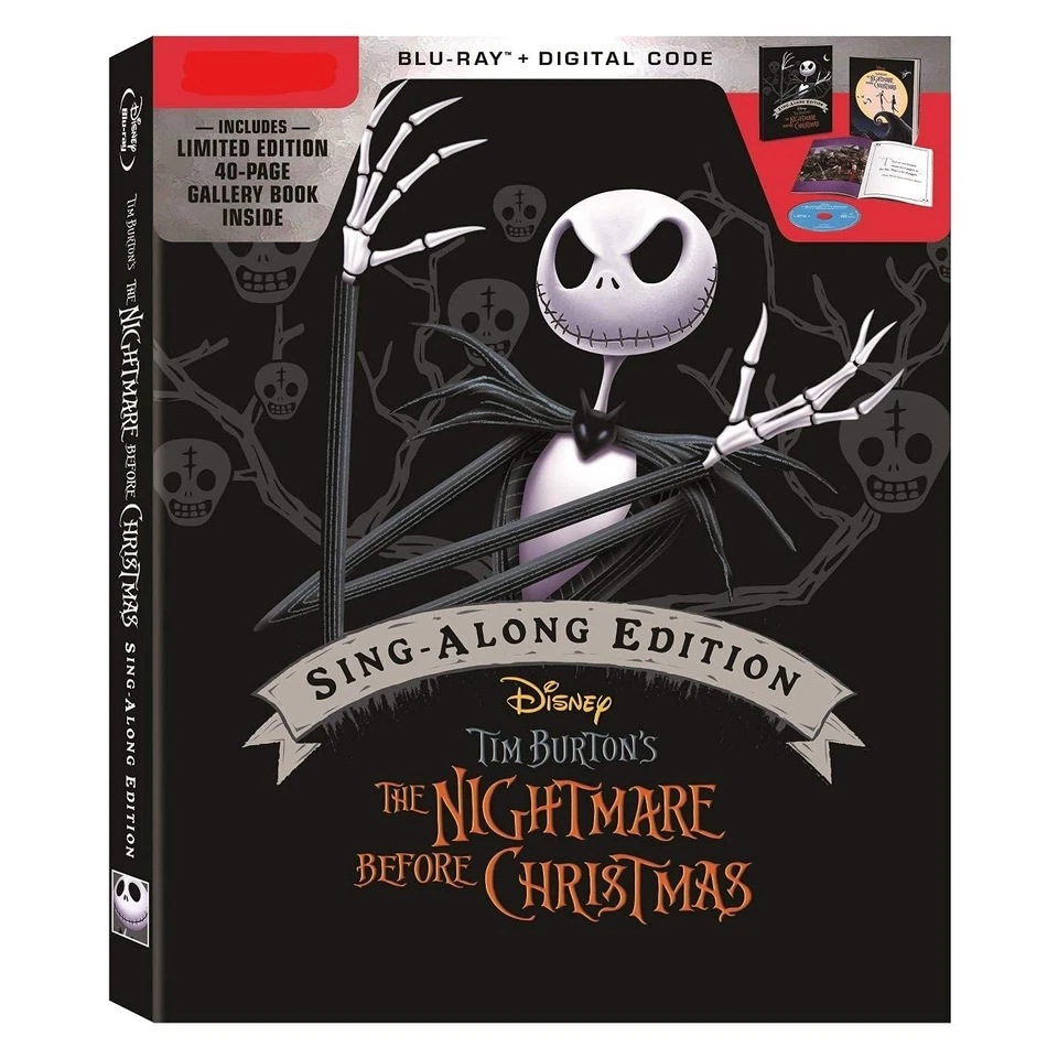 The Nightmare Before Christmas 25th Anniversary Limited Sing-A-Long Edition ... - Image 1 of 1