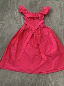 RRP£69 BNWT Limited Edition River Island London Pink Resort Sunset Dress Sz8 - Picture 1 of 7
