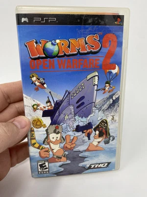 Worms 2 Open Warfare - Playstation Portable PSP, Complete In Box CIB - Image 1 of 4