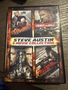 Steve Austin 4-Pack DVD - The Stranger, Hunt to Kill, Maximum Conviction READ - Picture 1 of 5