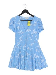 Jack Wills Women's Mini Dress UK 8 Blue 100% Viscose Mini - Picture 1 of 5