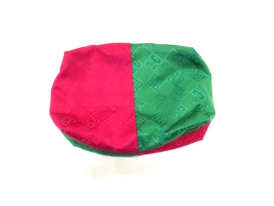 Bolsa de cosméticos Ysatis de Givenchy Perfumes verde y rosa Foto 1 de 4