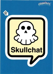 2025 Craniacs Skullchat Stickety Skullsters Sticker Series 2 - Picture 1 of 4