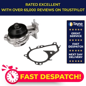 Water Pump fits CITROEN C1 Mk2 VTi 1.2 2014 on Coolant Gates 9803442480 98034424 - Picture 1 of 9