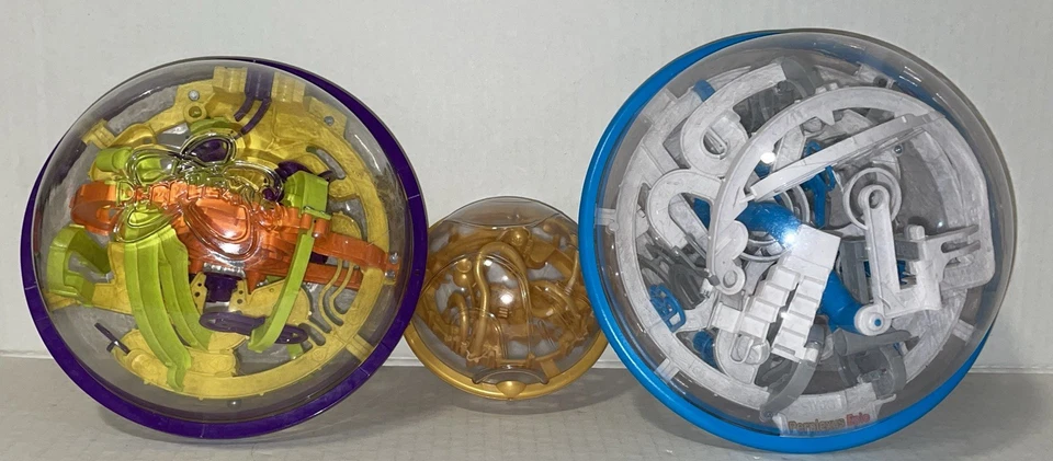 Lot 3 Perplexus Maze Ball Puzzles: Epic Original Harry Potter Prophecy Labyrinth - Image 1 of 2
