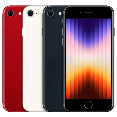 Neu Apple iPhone SE 3rd Gen (2022) 5G 64GB/128GB/256GB Ohne Vertrag Smartphone - Bild 1 von 4