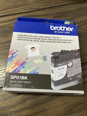 Genuine Brother SP01BK Sublimation Ink Cartridge for SP-1 - Black -  EXP 2025 - Image 1 of 4