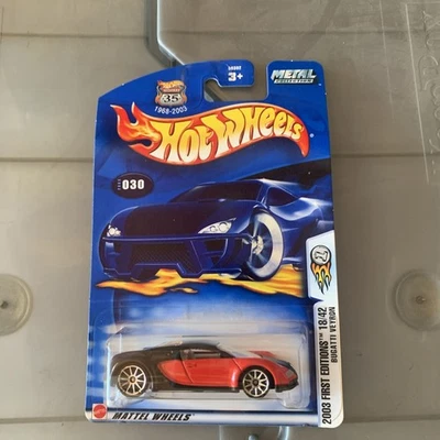 Hot Wheels 2003 First Edition Bugatti Veyron #18/42 Collector - Image 1 of 4