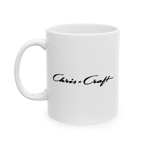 Chris-Craft Boote Becher 11 Unzen - Maritim Kaffeetasse Geschenk für klassische Bootsliebhaber - Bild 1 von 5