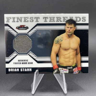 2011 Topps Finest UFC Threads Relics Brian Stann #JR-BST - Image 1 of 2