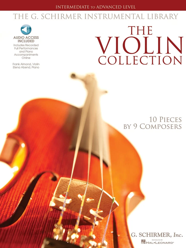 Violin Collection Intermediate Advanced Classical Sheet Music Book Online Audio - Image 1 of 1