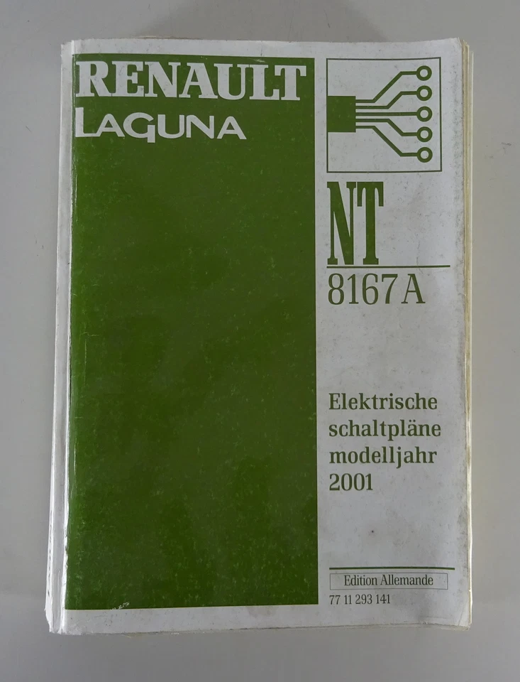 Manual De Taller Electricidad / Esquemas Eléctricos Renault Laguna 2001 - Imagen 1 de 1