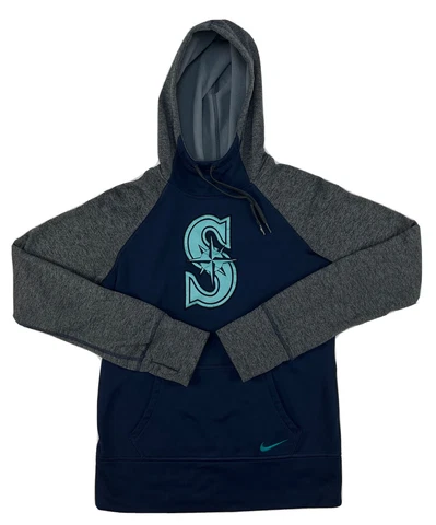 Nike Therma-FIT Seattle Mariners Hoodie Sweatshirt Mens Small MLB Baseball Gift Cover
