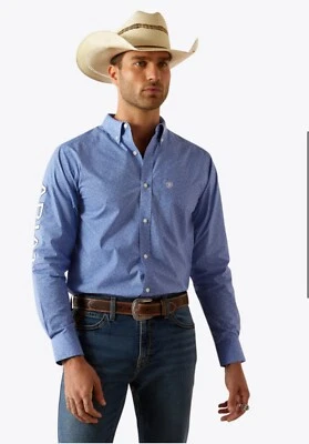 Camisa ajustada Ariat Team Potter para hombre-54726 Foto 1 de 3