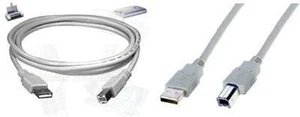 CABLE USB 2.0 FOR PRINTER SCANNER WEBCAM TWO LENGTHS AVAILABLE - Picture 1 of 1