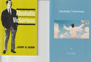 2 Alcoholic Victorious booklets by Jerry Dunn, Alcoholics Anonymous, 1969 & 2012 - Picture 1 of 6