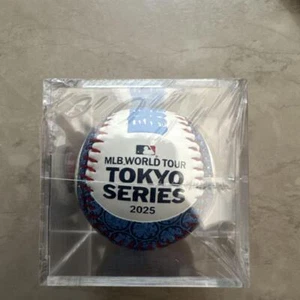 2025 MLB Tokyo Series Baseball Los Angeles Dodgers Cubs memorial Ball  JAPAN - Picture 1 of 6