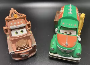 Disney Planes CHUG & MATER Tow Truck Die-Cast 2 Car Lot - Picture 1 of 11
