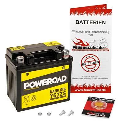 Battery Honda CBR 1000 RR Fireblade without ABS 08-16 SC59 GEL with deposit - Image 1 of 3