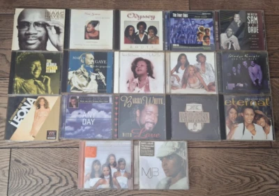 Job Lot - Funk / Soul -  17×CDs-Barry White,Isaac Hayes,Marvin Gaye,Nina Simone Foto 1 de 2