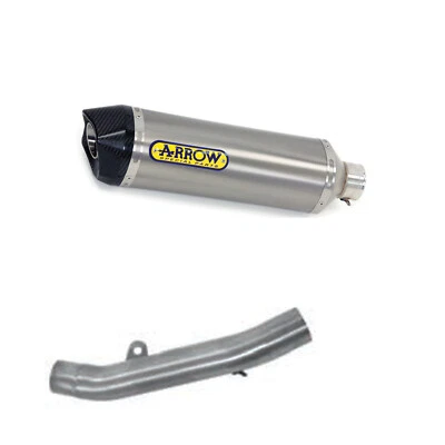 KIT D'�CHAPPEMENT ARROW POUR KAWASAKI Z 750 R 2011 > 2014 RACE-TECH TITANE CARBY - Photo 1/3