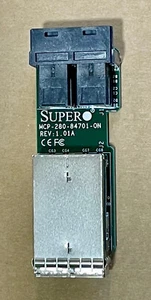 Adaptador SuperMicro MCP-280-84701-0N SC847D JBOD Mini SAS HD Ext-to-Int - Imagen 1 de 1