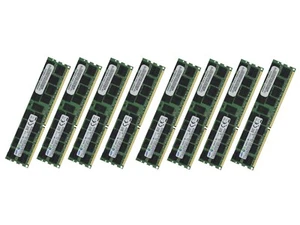 128 GB (8x 16 GB) RDIMM ECC REG DDR3-1600 Dell PowerEdge R610 R620 R710 RAM - Imagen 1 de 1