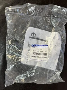 OEM Jeep Wrangler Mopar Black Coat Molle Hook Kit 68158111AB - New Sealed - Picture 1 of 2