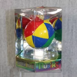 RUBIK'S JUMBO Delta Ball Brain Racker Teaser IQ Puzzle Nuovo Sigillato Vintage anni 2000 - Foto 1 di 15