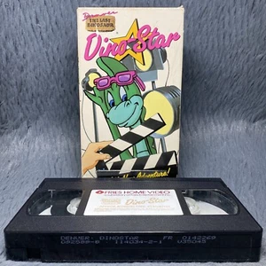 Denver: The Last Dinosaur Dino-Star VHS Tape 1989 Fries Home Video Animated Rare - Picture 1 of 8