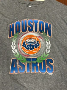 MLB Houston Astros Astrodome XL T-shirt Cooperstown Collection Majestic Baseball - Picture 1 of 4