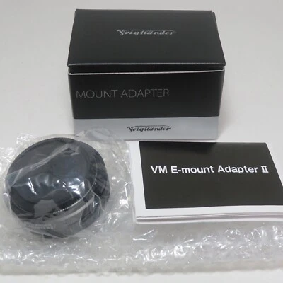 Adaptador de montagem Voigtlander VM-E II VM/ZM lente de montagem para câmera Sony E - Imagem 1 de 4