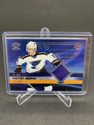 2005-06 PACIFIC HOCKEY GAME WORN JERSEY PETER SEJNA /850 #36 ST LOUIS BLUES - Image 1 of 2
