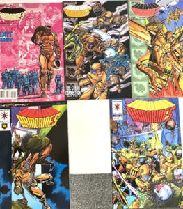 ARMORINES. NUMBER'S 3, 5, 8, 10, 12. (5 ISSUE HIGH GRADE 1994-1995 LOT). - Picture 1 of 21