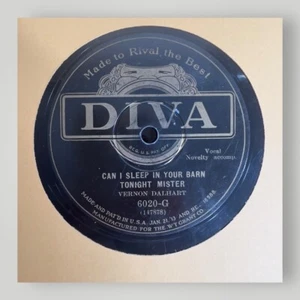 Vernon Dalhart: Can I Sleep In Your Barn Tonight  / I Wish I Was A Girl Again - Picture 1 of 7