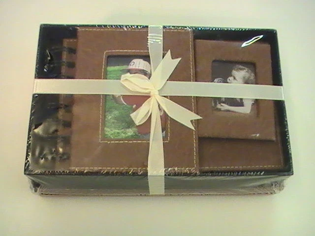 Juego de cajas de recuerdo de álbum de diario KLEER-VU marcos de fotos Forever 4" x 6" Foto 1 de 3