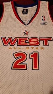 Reebok 2005 NBA All Star Game Minnesota Timberwolves Kevin Garnett Jersey 2XL +2 - Picture 1 of 7
