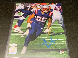 Devin Asiasi Autographed Signed New England Patriots 8x10 Photo JSA - Picture 1 of 2