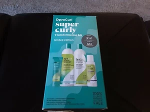 BRAND NEW - DevaCurl Super Curly Transformation Kit - 4 Items  - Picture 1 of 12