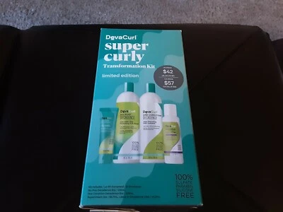 BRAND NEW - DevaCurl Super Curly Transformation Kit - 4 Items  - Image 1 of 4