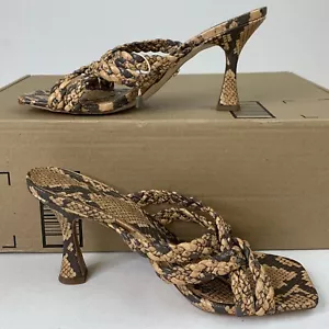 Sandalias Sam Edelman Mujer Marjorie Cuero con Tiras Trigo Oscuro Talla 9 Precio de venta sugerido por el fabricante $250 - Imagen 1 de 8