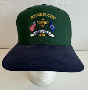 Gorra de Golf Ryder Cup 1995 Oak Hill Nueva Era Hecha en EE. UU. Modelo Profesional SnapBack - Imagen 1 de 8